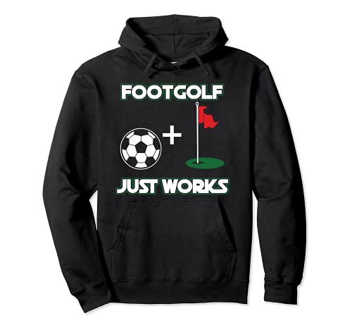 Team Soccergolf Fútbol Golf Fútbol Deportes Regalo Sudadera con Capucha