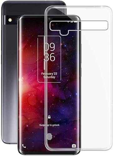 Movilear Funda Carcasa Gel Transparente para TCL 10 Pro 4G, Ultra Fina 0,33mm, Silicona TPU de Alta Resistencia y Flexibilidad FGTR