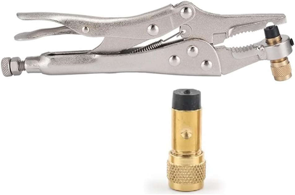 For -1 Refrigerant Charging and Recovery Pliers Tool for Air Conditioner and Refrigerator Copper Tubing