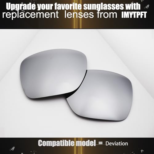 Verres polarisés Oakleys Deviation en titane miroir taille unique lot de 3