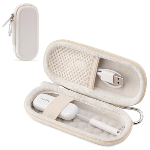 Funda rígida para AirFly SE y transmisores Bluetooth con organizador de cables
