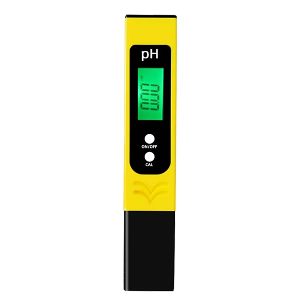 Aundhegrtt As Shown Digital For Measuring The Ph Of Liquids, Equipped With Glass Probe And Backlit Display, Ph Meter