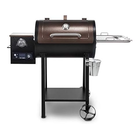 Pit Boss PB440D2 Wood Pellet Grill, 440 SERIES, Black Cover