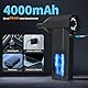 Elektrische Staubgebläse, 4-Gang Electric Air Duster 110000 U/min, Typ-C Wiederaufladbare Luftgebläse, Cordless Air Duster, Mini-Gebläse für PC, Laptop, Elektronik, Tastatur, Sofa, Auto