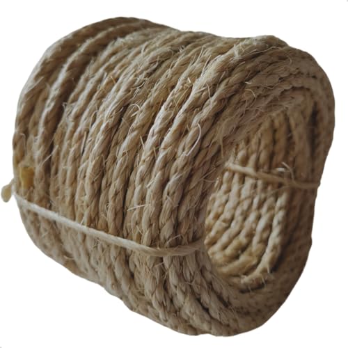 CORDA SISAL LASIS 5MM ARRANHADO DE GATO 15M