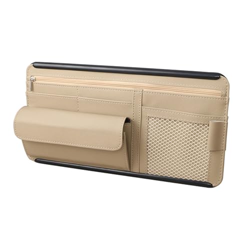 Rangement pare-soleil voiture Peugeot 206 fini soigné pour permis et lunettes - 2