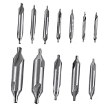 DIYEAH Foret Centreur En Acier Rapide à 60 Degrés Pour Chanfreinage Lot De 12pcs (/1.5/2...