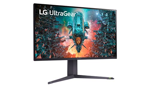 LG Ultragear™ 32GQ950P-B Ecran PC Gaming 4K 32" - Dalle Nano IPS, UHD 4K (3840 x 2160), 1ms GtG 144Hz (160Hz O/C), HDR 1000, AdaptiveSync certifié VESA, Compatible NVIDIA® G-Sync®, HDMI 2.1