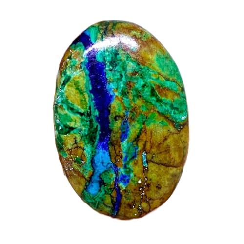 Azurite malachite naturelle pour fabriquer un collier artisanal unique