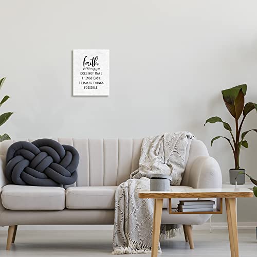 Image of 'Encouraging Faith Quote Rustic Botanical'| Wall Plaque Art