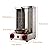 NJTFHU Shawarma Grill Doner Kebab Machine Gas Gyro broilers Rotating Home Vertical Rotisserie with 2 Burners 110V for Chicken Roast,Turkey Roast,Tacos,Roast,?Registered Design Patent?