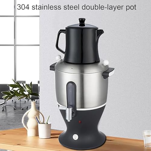 Tetera eléctrica samovar 5.5L acero inoxidable 1500W miniatura 2