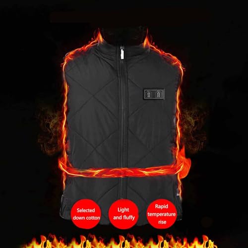 Boys Girls Heated Vest Jacket, Children Heating Gilet USB Rechargeable Heated Body Warmer 3 Adjustable Temperature3