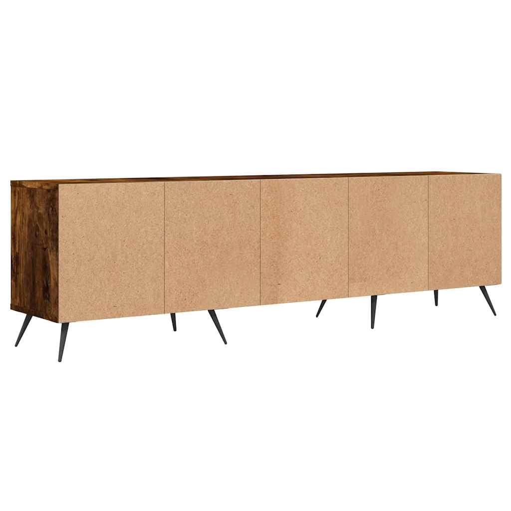 Mobile per TV, 150 x 30 x 44,5 cm, in legno di rovere affumicato
