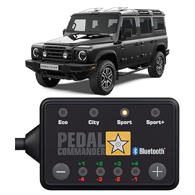 PEDAL COMMANDER for Ineos Grenadier 2023-2026 Throttle Response Controller - Plug-and-Play, 4 Driving Modes, App Control, Throttle Controller Performance Mods, Grenadier Parts