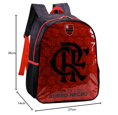 Mochila 14 Flamengo X - 11913 - Artigo Escolar