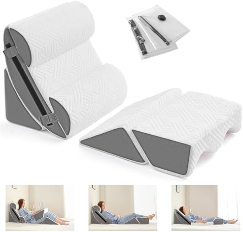 Yojoker 6pcs Orthopedic Bed Wedge Pillow Set for Post Surgery, Me...