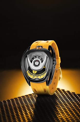 Image of Tsar Bomba Reactor Series Automatic Watch + Bezel Set | Futuristic Multi-Dial Time Display | Asymmetrical Case