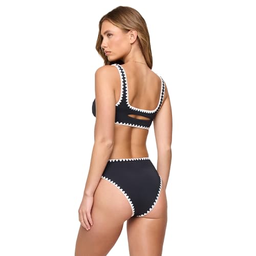 L*Space Effie Bikini Top for Women, Medium Support, Bralette Fit, Wide Over The Shoulder Straps, Cutout Back & Removable Pads3