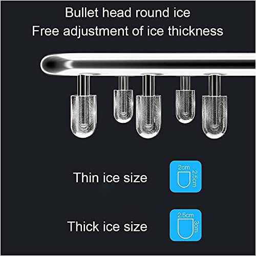 Fabricadora de Hielo Portátil de Mostrador 40 Lbs miniatura 4