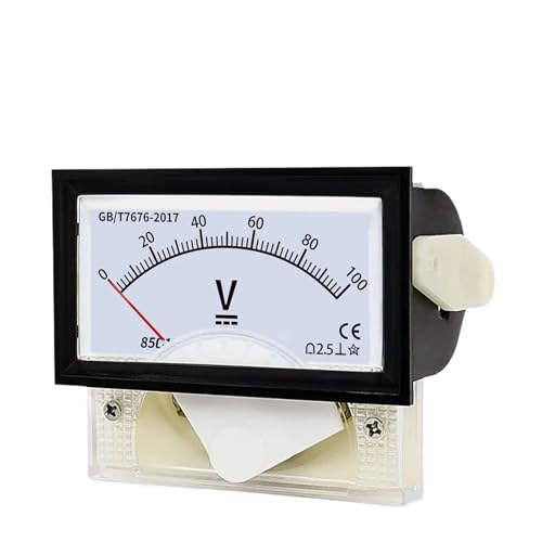 Voltmètre CC 85C17 150V pour panneau de transformateur régulateur 40x70mm