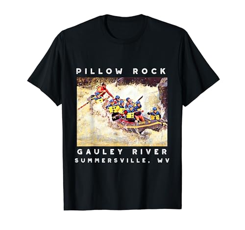 Beckley West Virginia Whitewater Rafting Design T-Shirt