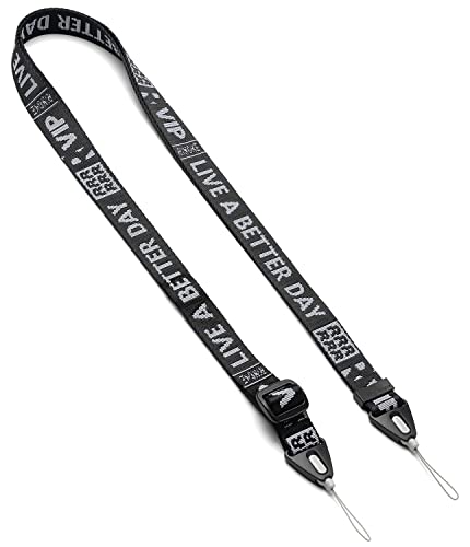 Image of Ringke Shoulder Strap [Dual-Ended Design] Adjustable Crossbody Strap, Anti-Theft Neck Lanyard for iPhone /Galaxy /Pixel Phone Cases, Cameras, etc