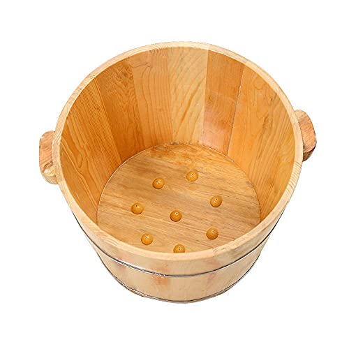 Balde de madera para spa de pies, pediluvio