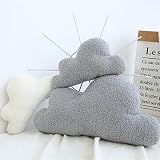 TROYSINC Wolken Kuscheltier Kissen Plüschtier Plüsch Dekoratives Kissen Stoff Plüschkissen Geburtstagsgeschenk für Kinder, Decor Kinderzimmer Zuhause Schlafzimmer