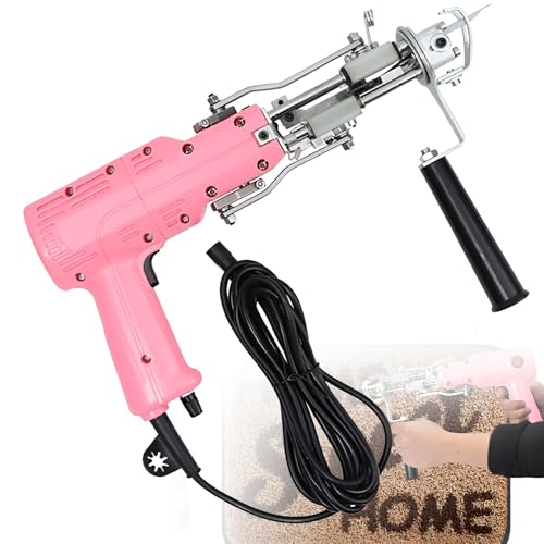 Pistola para mechones de alfombras: crea tapices personalizados con este kit de hilo