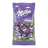 Milka Ostereier – Alpenmilch Schokolade – einzeln verpackte...