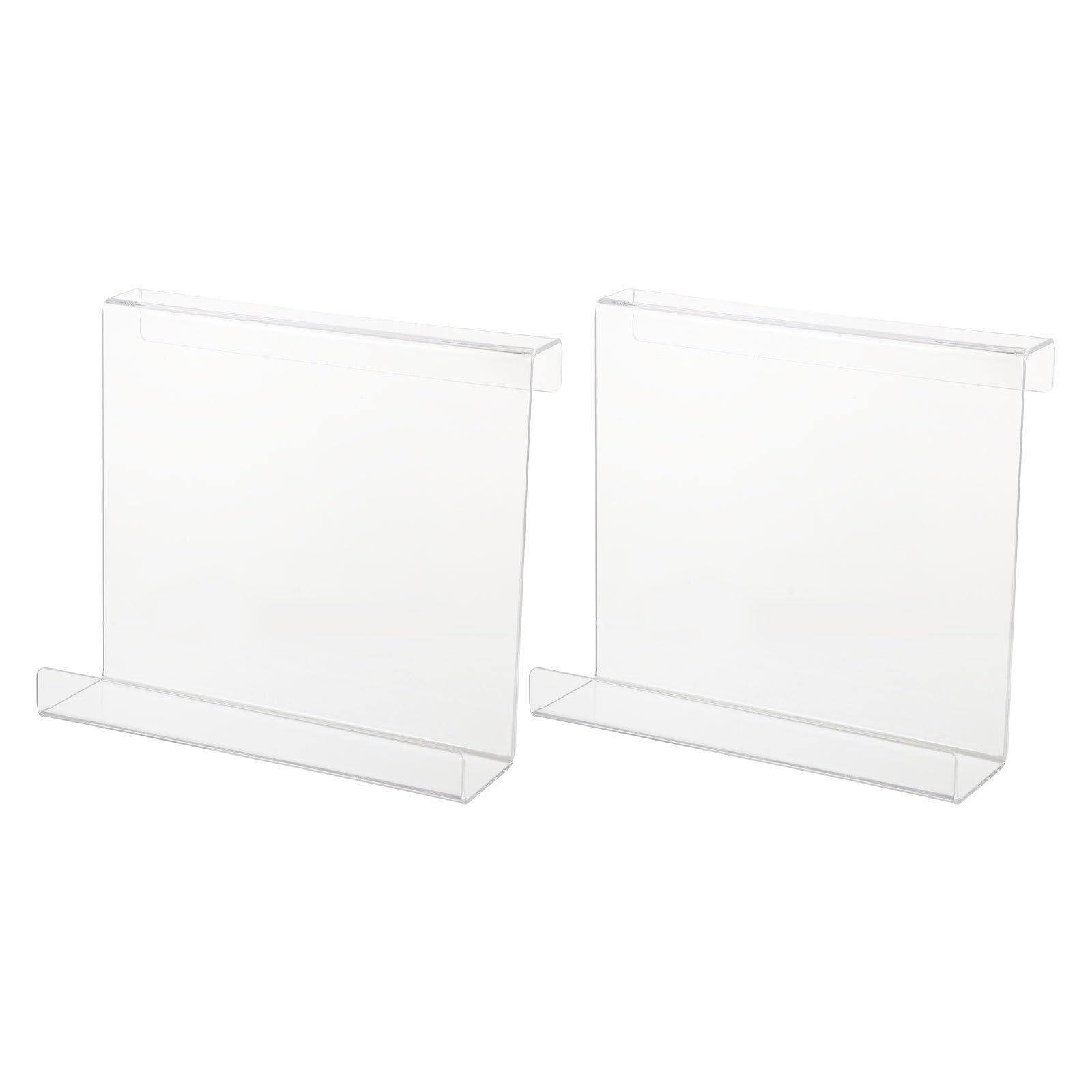 Lot de 2 Supports de Lecture pour Tapis de Course - Support de Lecture en Acrylique Transparent pour Tablette, Magazine ou Ordinateur Portable - Idéal pour Le Fitness à Domicile