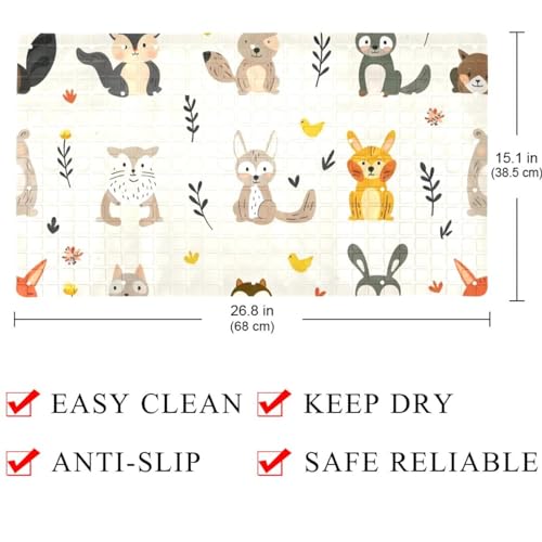 Tapis de bain antidérapant avec ventouses et trous de drainage efficaces - 5