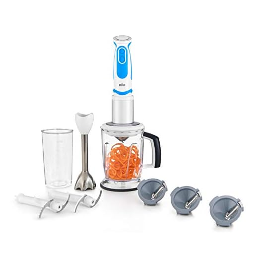 Braun MQ5064 Spiralizer Multiquick, White