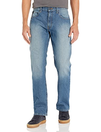 Ariat Rebar M5 Straight DuraStretch Basic Stackable Straight Leg Jean 35W x 38L Edgewood