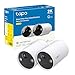 Tapo C410 Telecamera per Interni ed Esterni Senza Fili, 2K 3MP, Batteria durata fino a 180 Giorni dopo una Singola Carica, Visione Notturna a Colori, Allarme Con Rilevamento del Movimento, IP65, 2 Pz