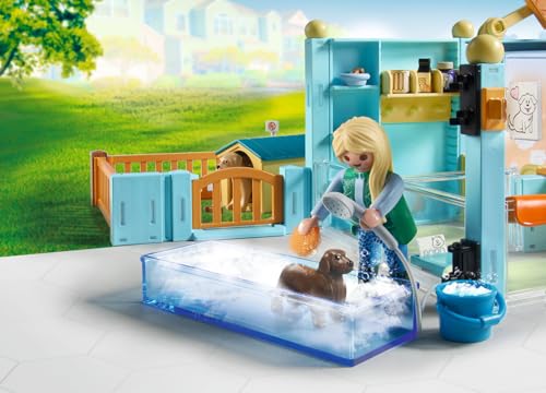 Hôtel des animaux PLAYMOBIL Soigneurs chiens et aventures Neuf - vue 7