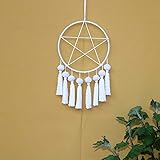 ylxd arazzo intrecciato a mano arazzo macrame wall hanging bohémien wall art decor ornamento da parete per appartamento appartamento camera da letto dormitorio