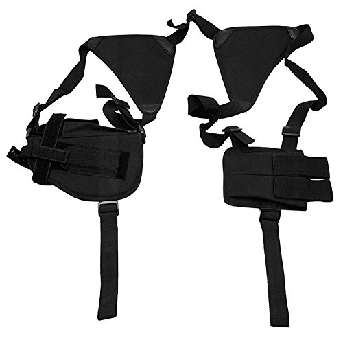 pistolera swat negro para pistola de aire suave soporte 2 cargador universales