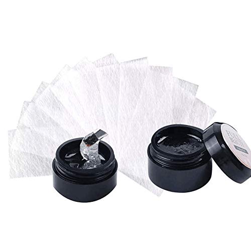 DAGEDA Nail Extension Fiberglass Kit, Professional Reinforcement repair nail art, Strong Adhesion Fake Nail Extensions, Home Salon Manicure Tool for Girls Women-10pcs Fiberglass Nail Form