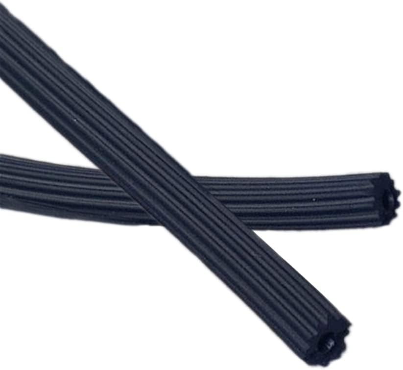 Window Screen Spline, 0.126" x 100' Window Screen Retainer Spline, Black, Tooltriz