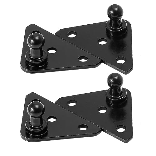 Soportes de montaje de 10 mm de alta resistencia con acabado negro anticorrosión 3