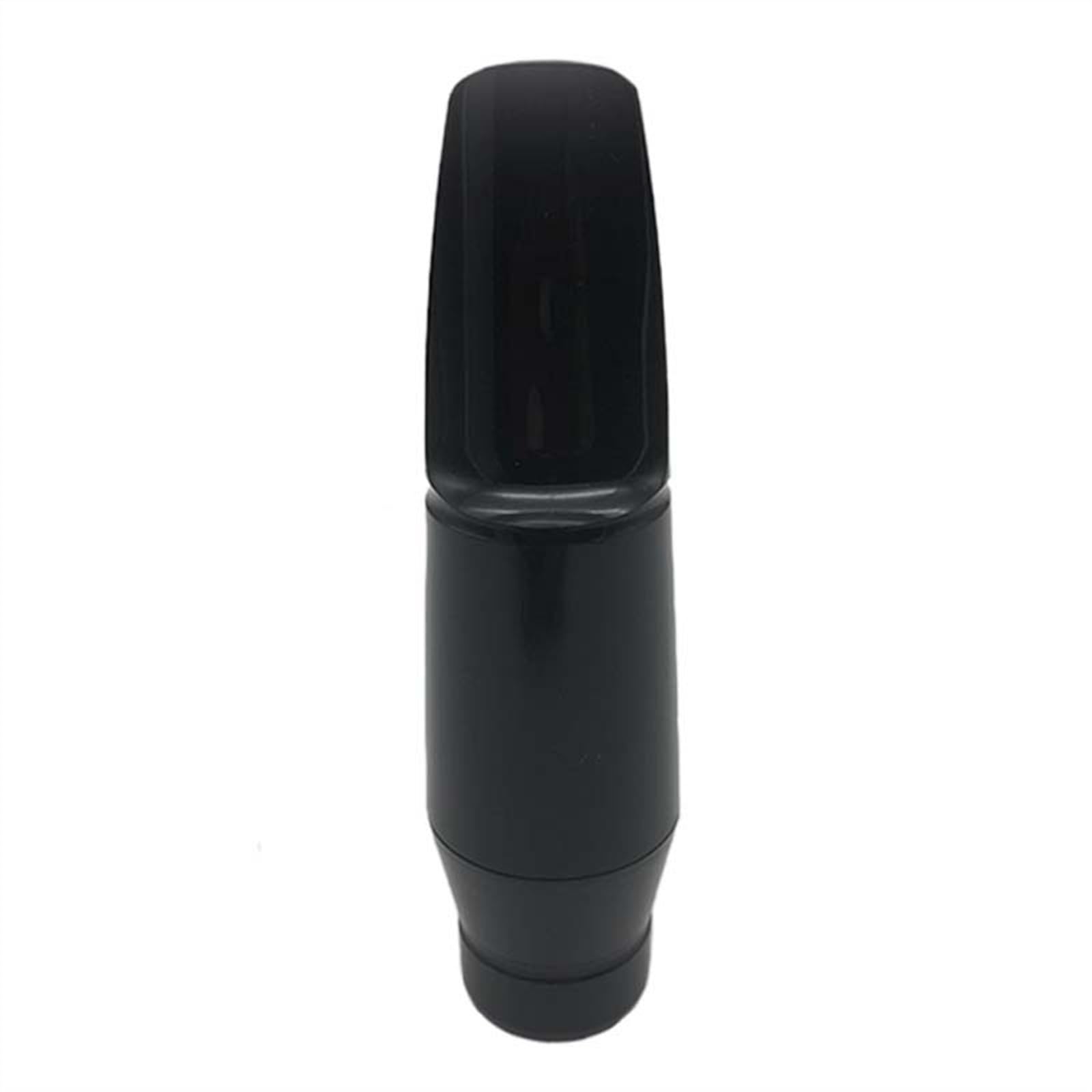 Boquilla De Saxofón Plano Alto E Negro, Accesorios De Boquilla De Instrumento De Viento De Madera Para Saxofón ABS Práctico Accesorio de Saxofón