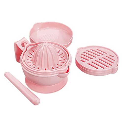 Luxshiny Moedor manual de alimentos para bebês, processador de alimentos para bebês, triturador de l