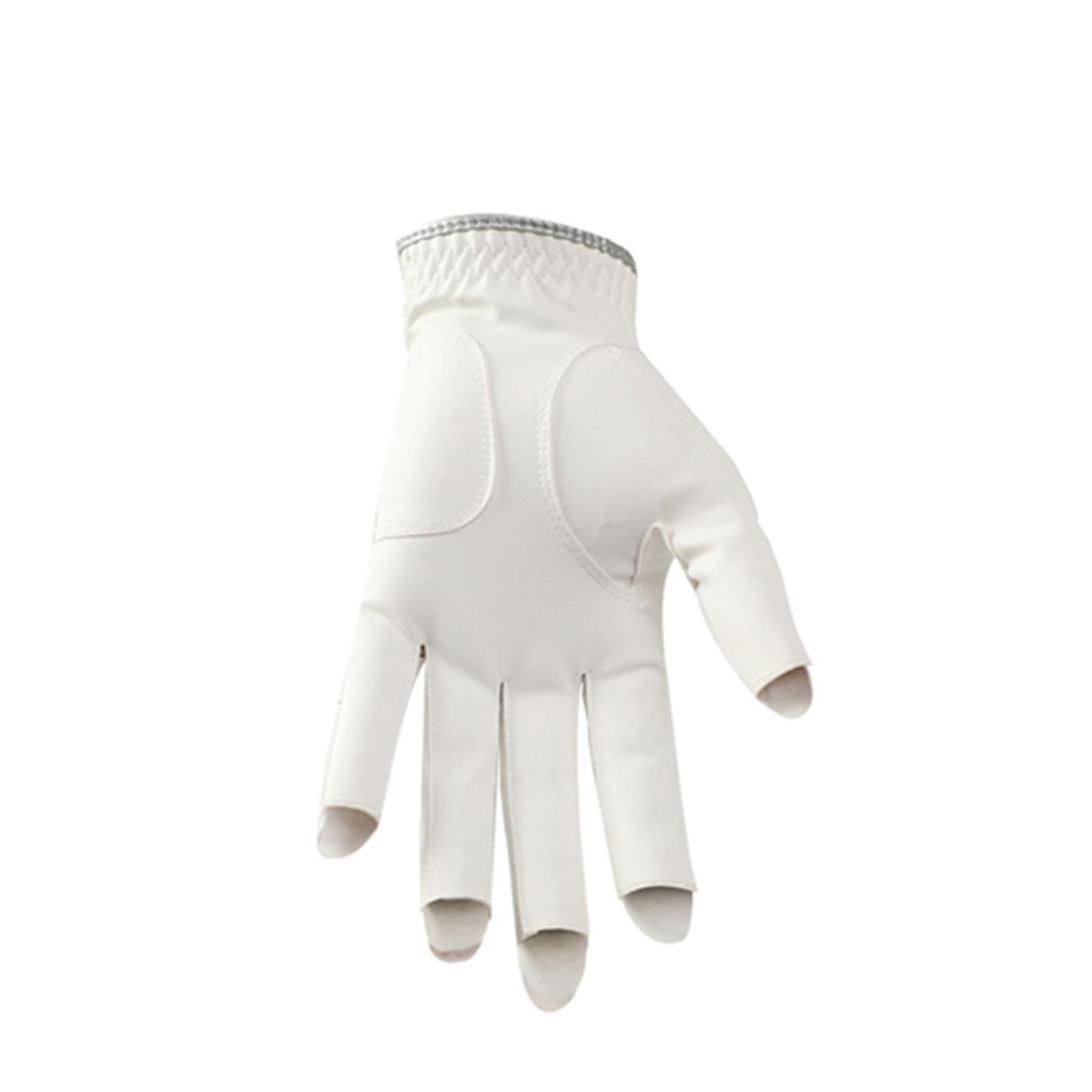 Guante de Golf para Mujer Guantes Deportivos Entrenamiento Exterior en Cuero Ajustable Flexible Transpirable Antideslizante Adecuado para Fitness Y Re