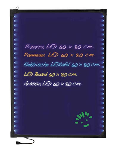 39160 Pizarra Electrica Leds 60X80 Cm - Lacor En Oferta Lacor 39160 - Pizarra Eléctrica Led