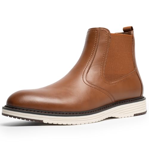 CGRRBW Men's Chelsea Boots, Fashion and Comfort Driving Shoes