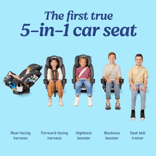 Image of Graco 4Ever DLX Grad 5-in-1 Slim Convertible Car Seat, Harrison