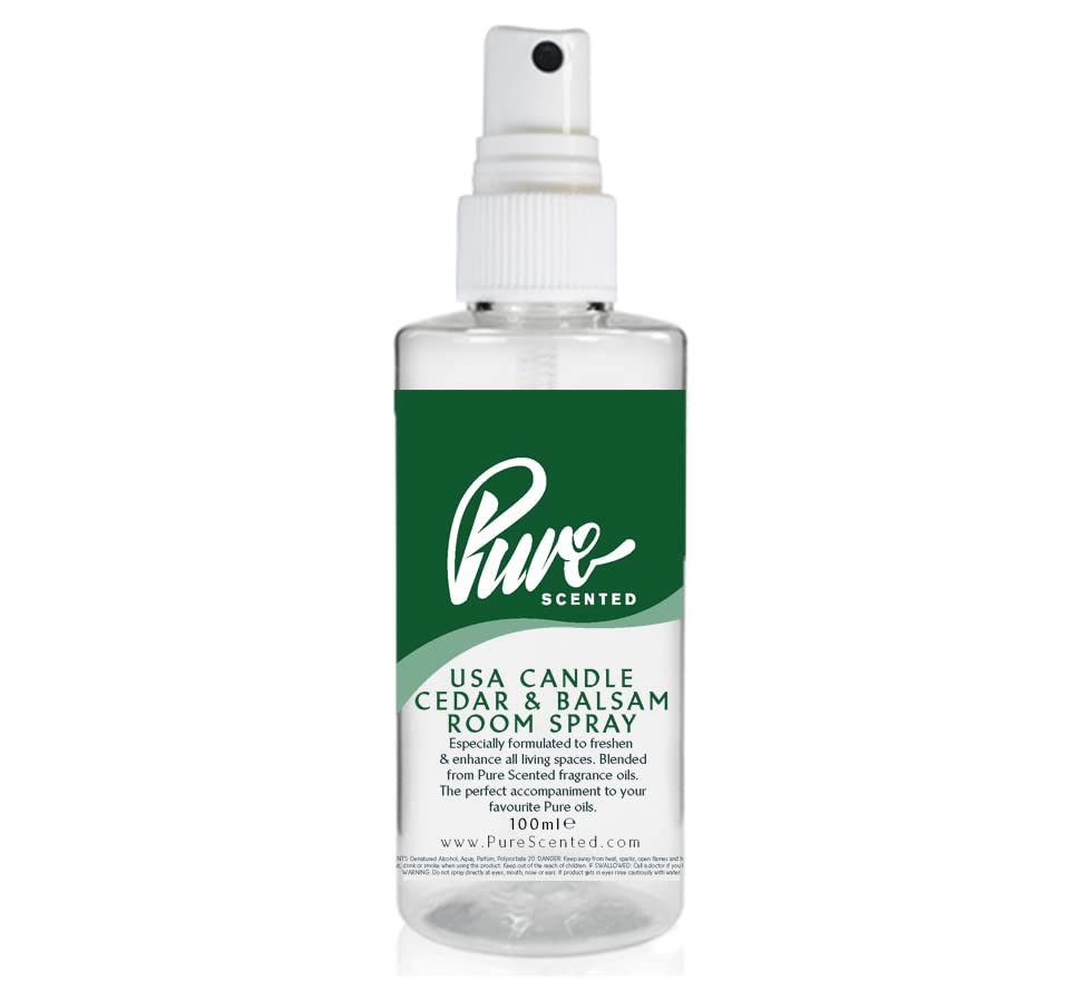 USA Candle Cedar & Balsam Room & Fabric Spray Pure Scented