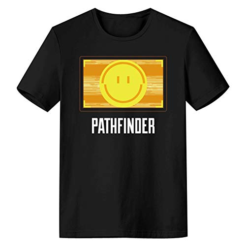Apex Legends エーペックス レジェンズ 半袖 Tシャツ パスファインダー Apex Tシャツ 薄い 夏 日常服 上着 スマイルマーク プレゼント シャツ 半袖 男女兼用 XL